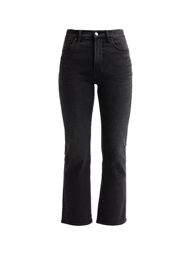 Veronica Beard Women's Milla High-Rise Straight-Leg Jeans - Washed Onyx