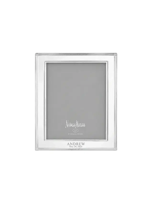 Cunill Madison 5" x 7" Sterling Silver Frame - Silver