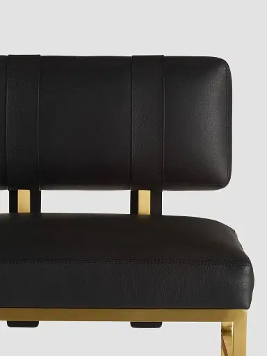 Arteriors Laney Bar Stool - Black | Thumbnail 4