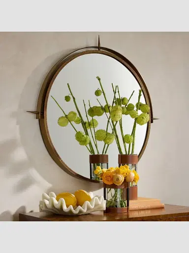 Arteriors Nixon Mirror - Gold | Thumbnail 3 Arteriors Nixon Mirror - Gold | Thumbnail 3