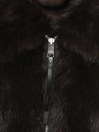Purple Brand Men's Faux-Fur Shawl Jacket - Brown | Thumbnail 4 Purple Brand Men's Faux-Fur Shawl Jacket - Brown | Thumbnail 4