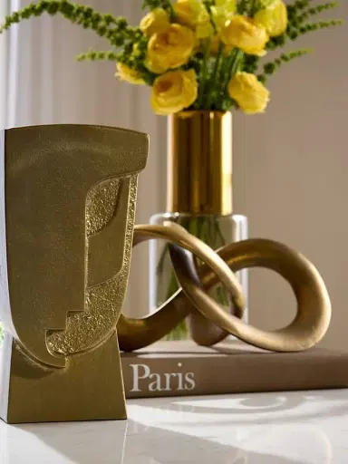 Arteriors Liam Sculpture - Gold | Thumbnail 3