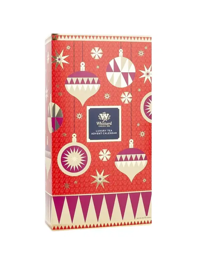 Whittard of Chelsea Christmas Tea Bags 48-Count Advent Calendar