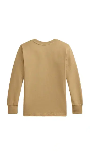 Polo Ralph Lauren Kids -sleeve Jersey Knit Bear Graphic Crew Neck T-shirt | Thumbnail 2