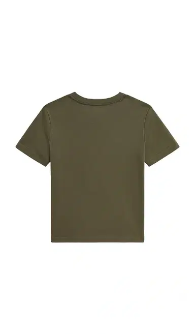 Polo Ralph Lauren Kids Shirt Sleeve Jersey Knit Bear Graphic T-shirt | Thumbnail 2