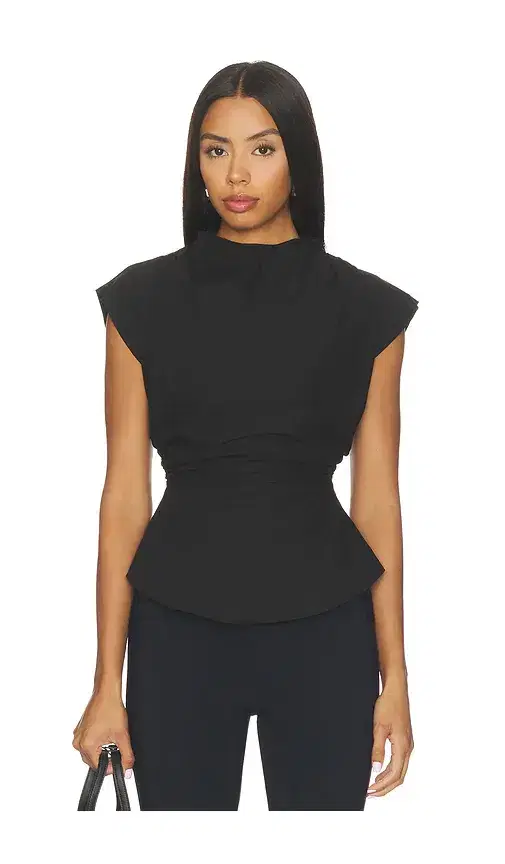ALL THE WAYS Llana Cinched Top