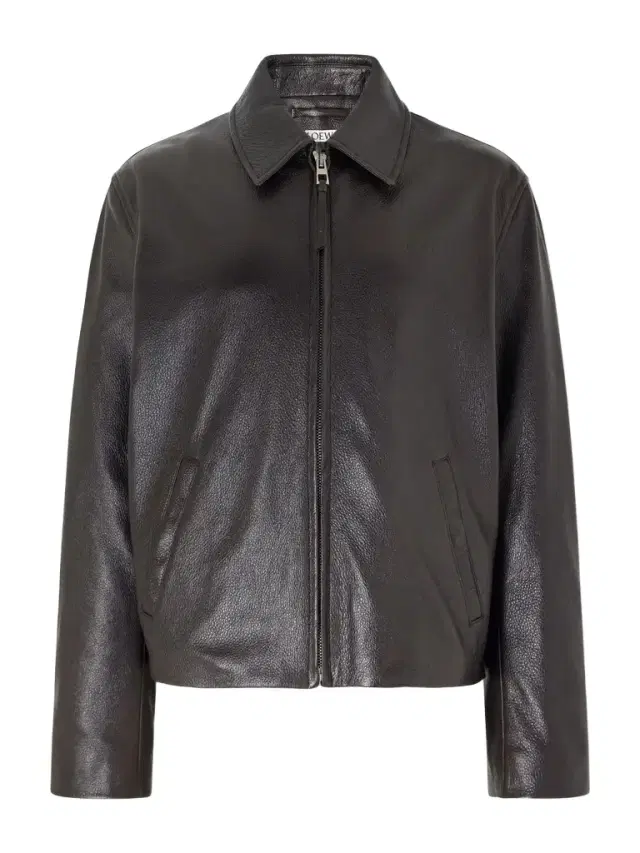 Loewe Full-Grained Leather Jacket - Men