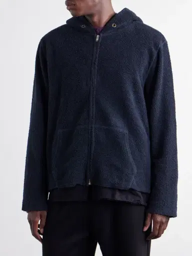 Les Tien Cotton-Fleece Zip-Up Hoodie - Men | Thumbnail 3 Les Tien Cotton-Fleece Zip-Up Hoodie - Men | Thumbnail 3