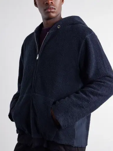 Les Tien Cotton-Fleece Zip-Up Hoodie - Men | Thumbnail 5 Les Tien Cotton-Fleece Zip-Up Hoodie - Men | Thumbnail 5