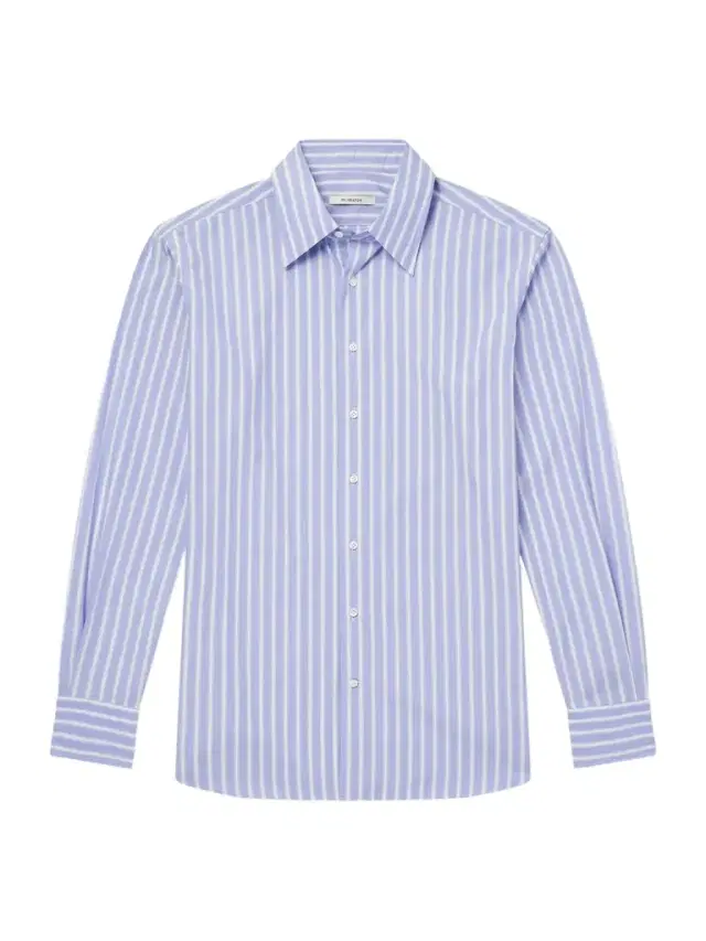 Husbands Striped Supima Cotton-Poplin Shirt - Men