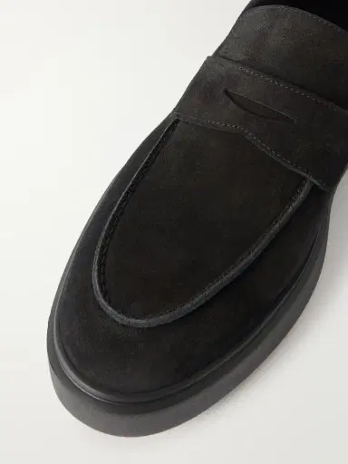 Officine Creative Frame 001 Suede Loafers - Men | Thumbnail 5