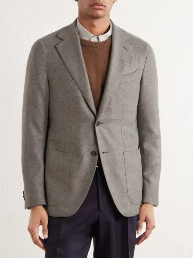Caruso Aida Wool and Cashmere-Blend Twill Blazer - Men | Thumbnail 3 Caruso Aida Wool and Cashmere-Blend Twill Blazer - Men | Thumbnail 3