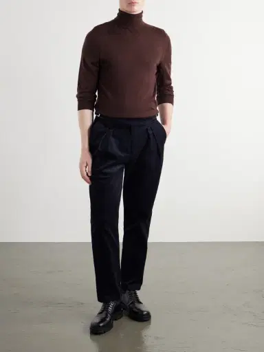 MR P. Tapered-Leg Cotton-Corduroy Trousers - Men | Thumbnail 2