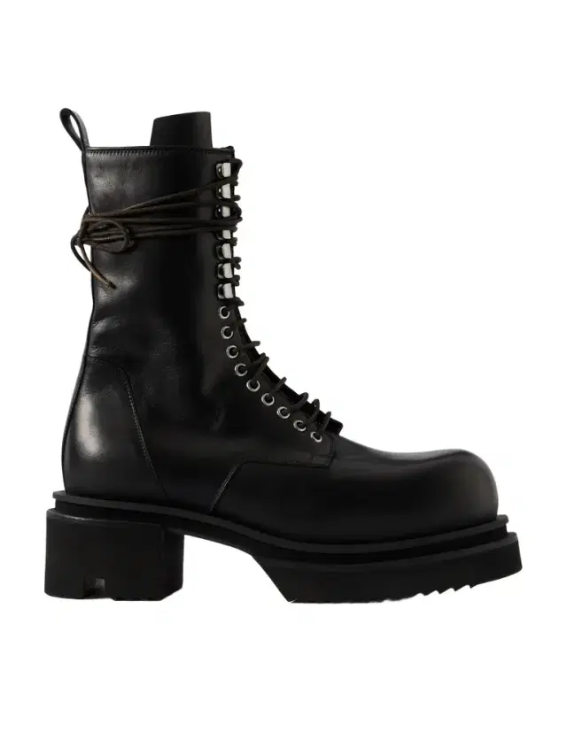 Rick Owens Bogun Leather Lace-up Boots - Men