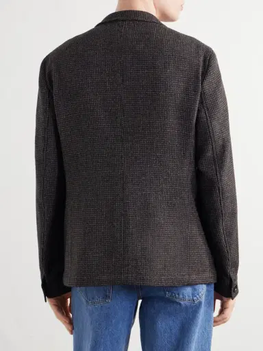 Oliver Spencer Solms Wool-Blend Houndstooth Blazer - Men | Thumbnail 4