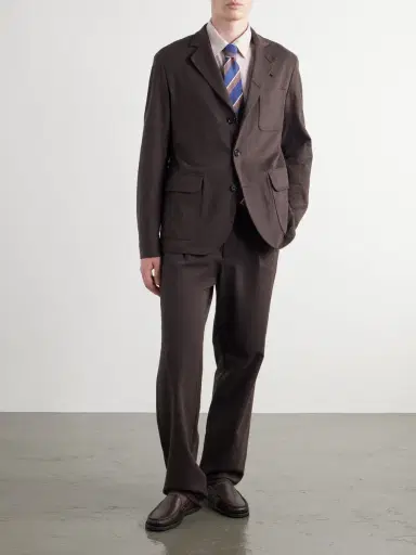 Oliver Spencer Solms Cotton-Blend Herringbone Suit Jacket - Men | Thumbnail 2
