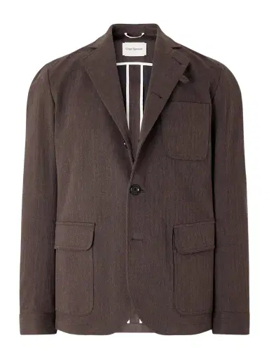 Oliver Spencer Solms Cotton-Blend Herringbone Suit Jacket - Men | Thumbnail 1