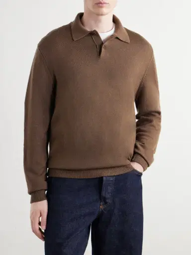 MR P. Merino Wool Polo Shirt - Men | Thumbnail 3