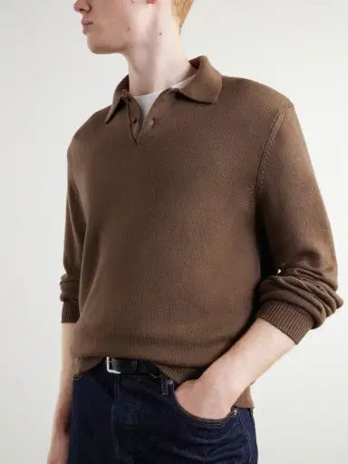 MR P. Merino Wool Polo Shirt - Men | Thumbnail 5