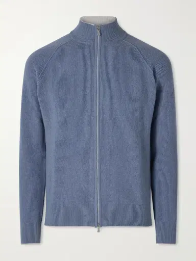 ELEVENTY Wool Zip-Up Sweater - Men | Thumbnail 2