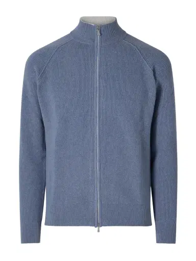 ELEVENTY Wool Zip-Up Sweater - Men | Thumbnail 1