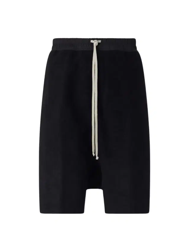 Rick Owens Rick's Pods Straight-Leg Cashmere Drawstring Shorts - Men