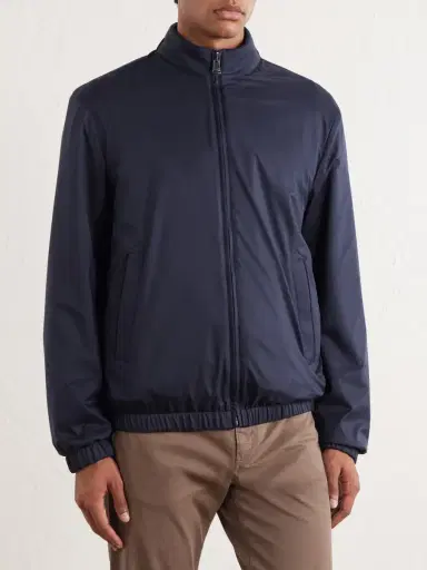Canali Reversible Shell Bomber Jacket - Men | Thumbnail 3