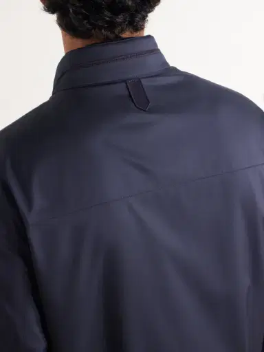 Canali Reversible Shell Bomber Jacket - Men | Thumbnail 6