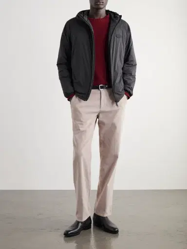 Burberry Logo-Appliquéd Shell Hooded Jacket - Men | Thumbnail 2 Burberry Logo-Appliquéd Shell Hooded Jacket - Men | Thumbnail 2