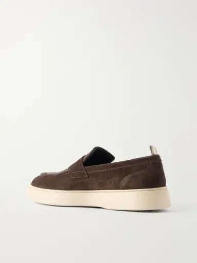Officine Creative Frame 001 Suede Loafers - Men | Thumbnail 4