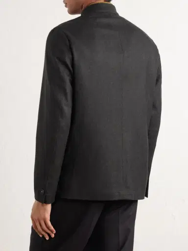 Massimo Alba Bali Virgin Wool Suit Jacket - Men | Thumbnail 4