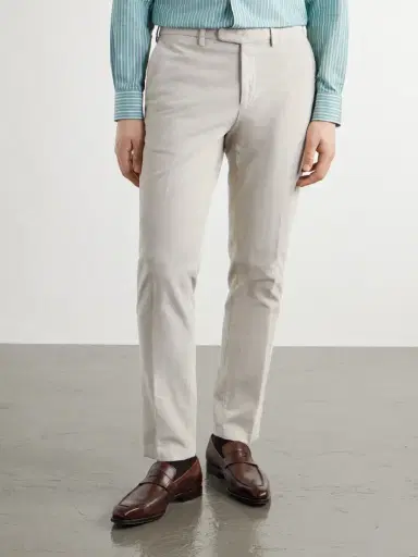 Boglioli Straight-Leg Cotton-Blend Corduroy Suit Trousers - Men | Thumbnail 3