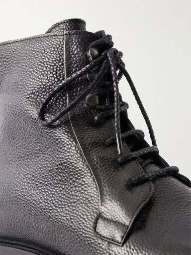 MR P. Shearling-Lined Full-Grain Leather Lace-Up Boots - Men | Thumbnail 5