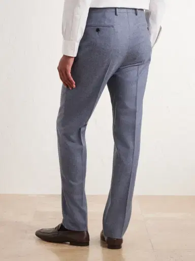 Caruso Straight-Leg Wool and Cashmere-Blend Suit Trousers - Men | Thumbnail 4