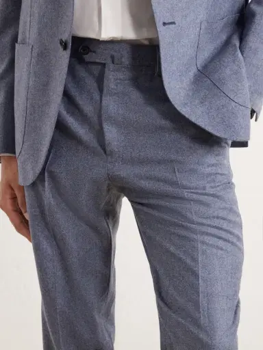 Caruso Straight-Leg Wool and Cashmere-Blend Suit Trousers - Men | Thumbnail 5