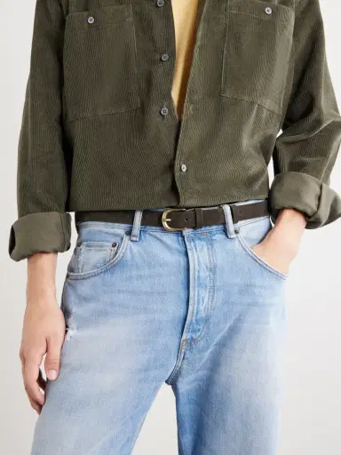 MR P. 2.5cm Suede Belt - Men | Thumbnail 2