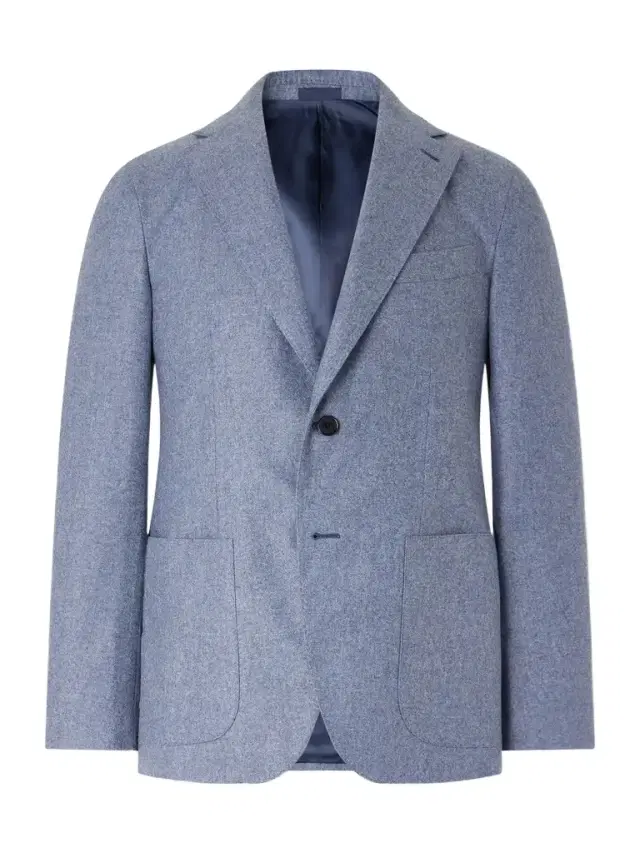 Caruso Wool and Cashmere-Blend Flannel Suit Jacket - Men