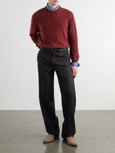 Oliver Spencer Blenheim Wool Sweater - Men | Thumbnail 2