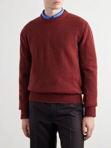 Oliver Spencer Blenheim Wool Sweater - Men | Thumbnail 3