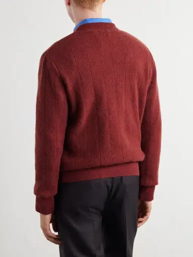 Oliver Spencer Blenheim Wool Sweater - Men | Thumbnail 4