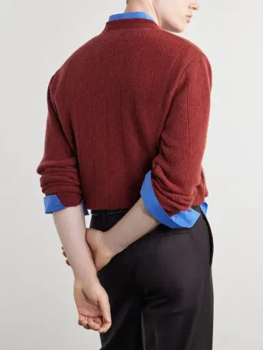 Oliver Spencer Blenheim Wool Sweater - Men | Thumbnail 5