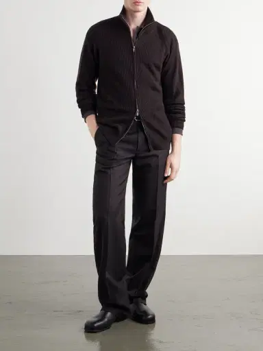 Barena Ribbed Virgin Wool Sweater - Men | Thumbnail 2