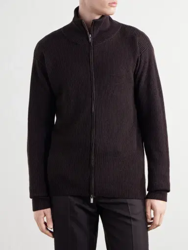 Barena Ribbed Virgin Wool Sweater - Men | Thumbnail 3