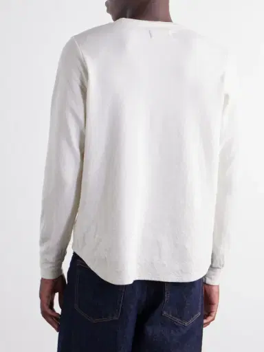 Les Tien Garment-Dyed Ribbed Cotton-Jersey T-Shirt - Men | Thumbnail 4