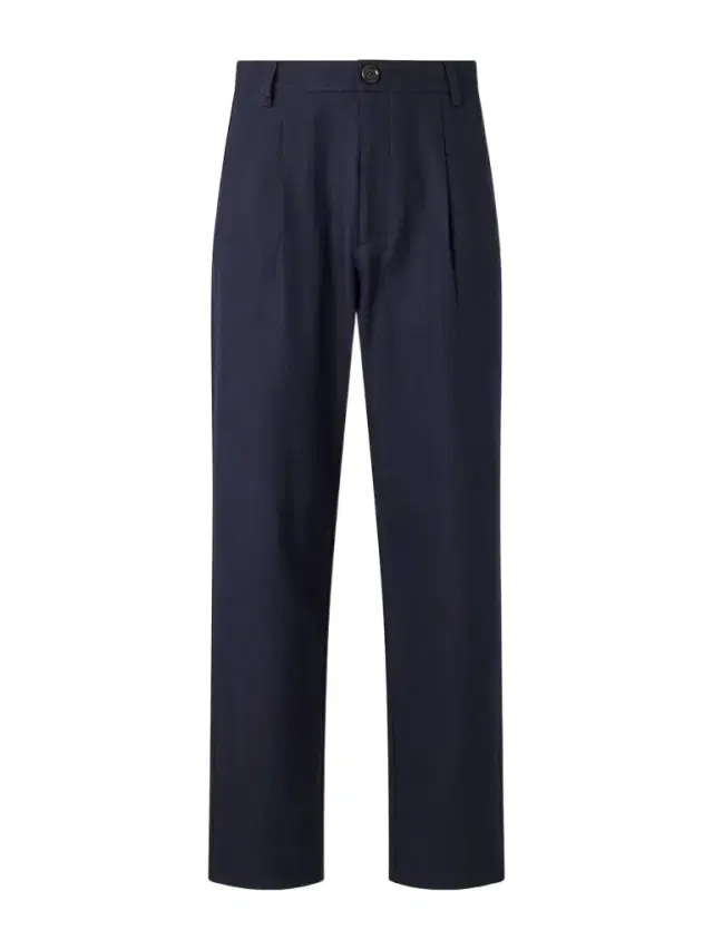 Oliver Spencer Morton Straight-Leg Pleated Cotton and Wool-Blend Suit Trousers - Men