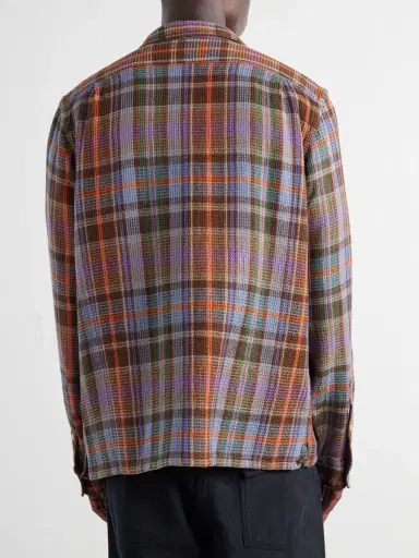 Polo Ralph Lauren Checked Cotton-Waffle Shirt - Men | Thumbnail 4