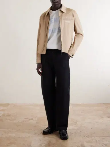 Givenchy Harrington Logo-Appliquéd Cotton-Twill Jacket - Men | Thumbnail 2 Givenchy Harrington Logo-Appliquéd Cotton-Twill Jacket - Men | Thumbnail 2