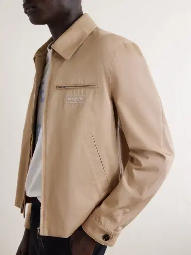 Givenchy Harrington Logo-Appliquéd Cotton-Twill Jacket - Men | Thumbnail 6 Givenchy Harrington Logo-Appliquéd Cotton-Twill Jacket - Men | Thumbnail 6
