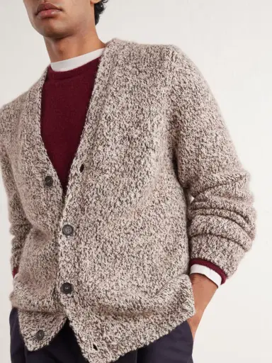 Massimo Alba Linus Wool-Blend Cardigan - Men | Thumbnail 5