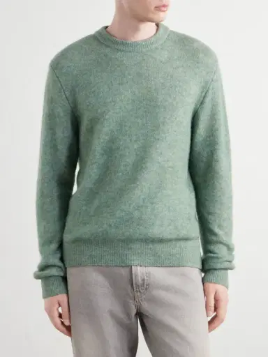 Oliver Spencer Blenheim Wool-Blend Sweater - Men | Thumbnail 3